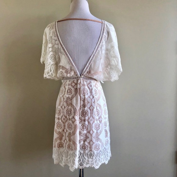 ASOS White Lace dress - Picture 2 of 3